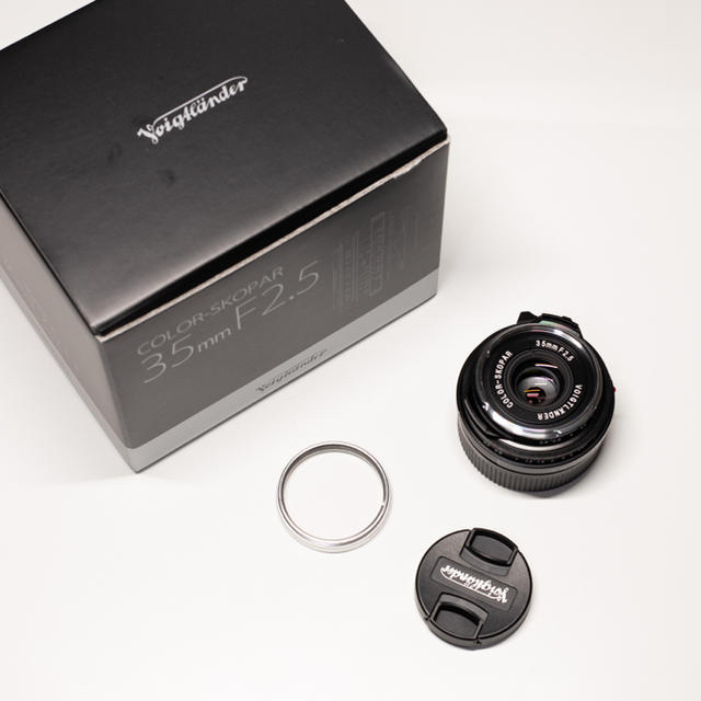 レンズ(単焦点)Voigtlander COLOR-SKOPAR 35mm F2.5 PII