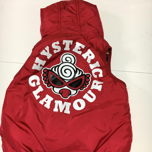 HYSTERIC MINI(ヒステリックミニ)のリバーシブルベスト90 キッズ/ベビー/マタニティのキッズ服男の子用(90cm~)(ジャケット/上着)の商品写真