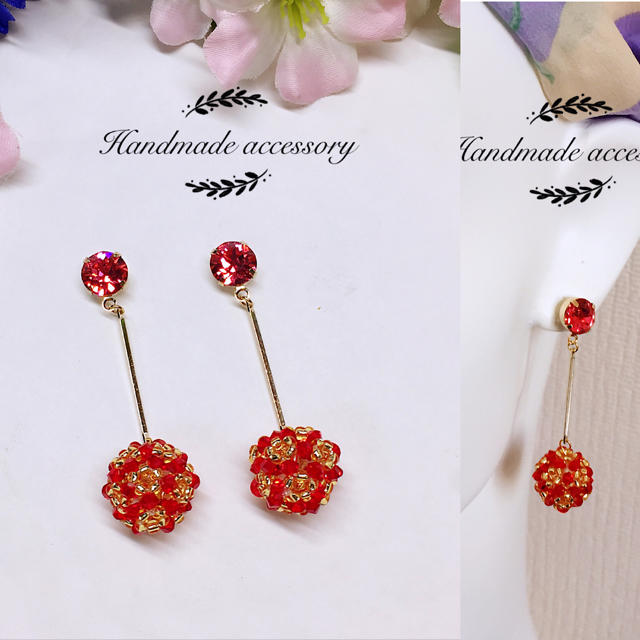 Swarovski パヴェ風スワロフスキービーズボールと8mmダイヤカットピアス イヤリング 赤の通販 By ふっわ S Shop スワロフスキーならラクマ Swarovski パヴェ風スワロフスキービーズボールと8mmダイヤカットピアス イヤリング 赤の通販 By ふっわ S Shop スワロフスキーならラクマ