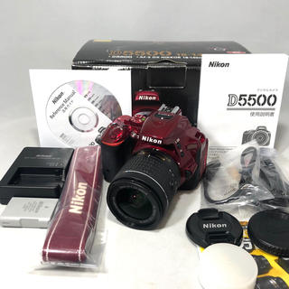 ニコン(Nikon)のNikon ニコン D5500 AF-P18-55レンズセット 3310ショット(デジタル一眼)