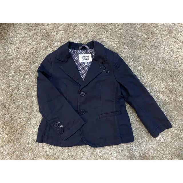 ARMANI JUNIOR(アルマーニ ジュニア)のARMANI JUNIOR アルマーニ ジャケット 2A 94cm キッズ/ベビー/マタニティのキッズ服男の子用(90cm~)(ジャケット/上着)の商品写真