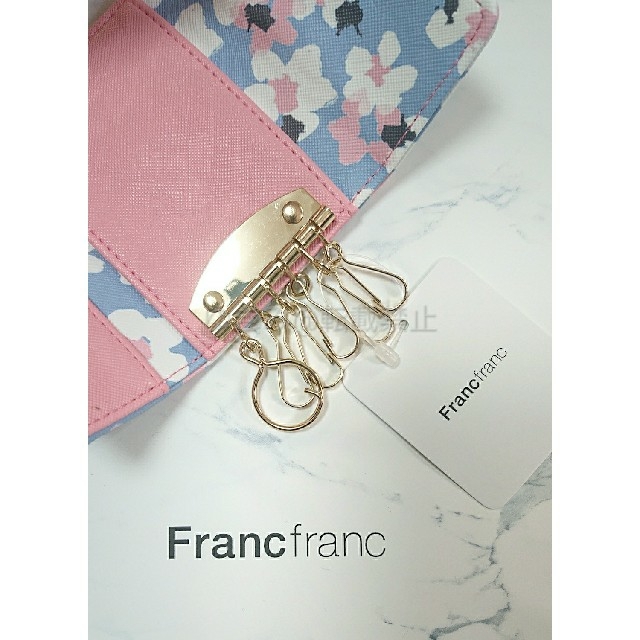 Francfranc(フランフラン)のフランフラン アドラブル キーケース & カードケース Francfranc 鍵 レディースのファッション小物(キーケース)の商品写真