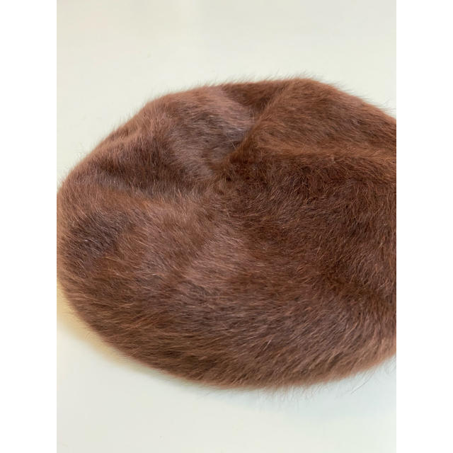 ファー ベレー帽 レディースの帽子(ハンチング/ベレー帽)の商品写真