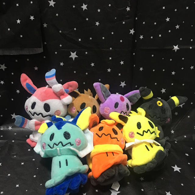 ポケモン ミミッキュ ブイズ ポケモン ぬいぐるみ イーブイ ブラッキー ニンフィアの通販 By みみみ S Shop ポケモンならラクマ