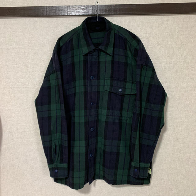 BEAMS(ビームス)のBEAMS SSZ DECK SHIRT S ブラックウォッチ シャツジャケット メンズのジャケット/アウター(ブルゾン)の商品写真