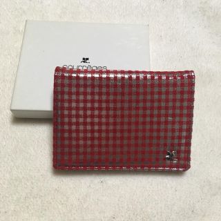 クレージュ(Courreges)のクレージュ　新品　定期　カードケース(名刺入れ/定期入れ)