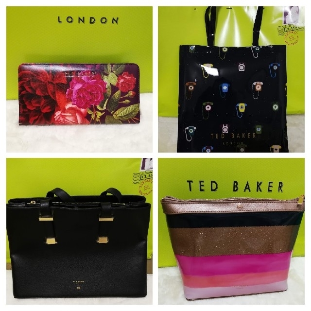 TED BAKER(テッドベイカー)のお値下げ　ted baker 2019　福袋　長財布　バック　ポーチ　4点セット レディースのファッション小物(財布)の商品写真