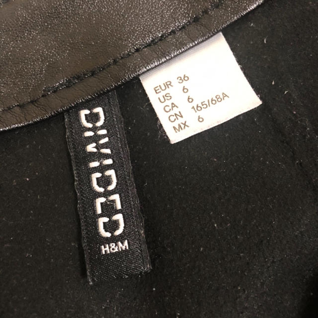 H&M(エイチアンドエム)のH&M☯️レザータイトスカート レディースのスカート(ミニスカート)の商品写真