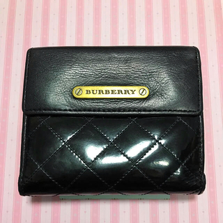 バーバリー(BURBERRY)のバーバリー エナメル 財布(財布)