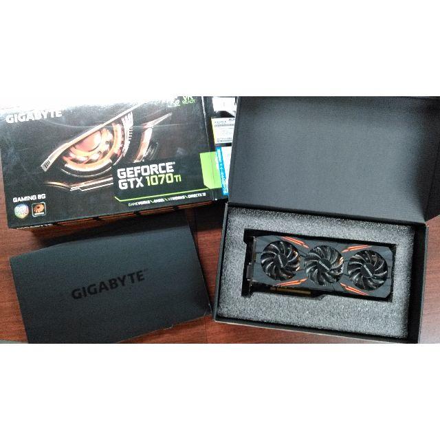 【送料無料】GIGABYTE GeForce 1070 Ti【美品】