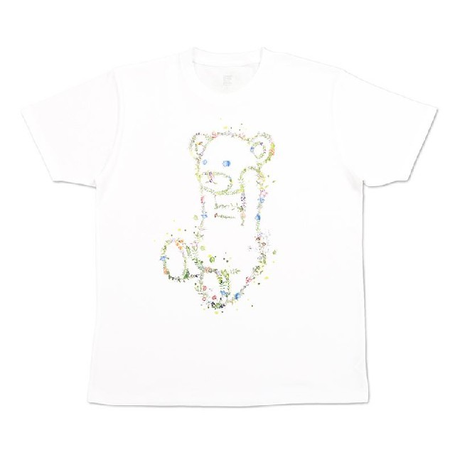 Design Tshirts Store graniph(グラニフ)のグラニフ コントロールベア ボタニカル レディースのトップス(Tシャツ(半袖/袖なし))の商品写真