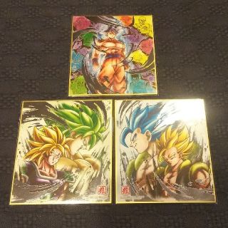 ドラゴンボール(ドラゴンボール)のドラゴンボール 色紙art10 三枚セット(キャラクターグッズ)