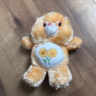 ケアベア(CareBears)の美品♡ケアベア★ぬいぐるみ★オレンジ(ぬいぐるみ)