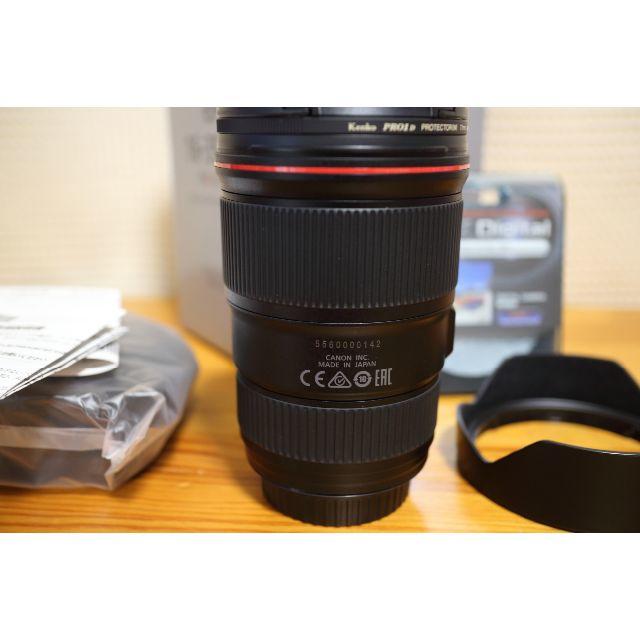 Canon(キヤノン)の美品　フィルター付き　Canon EF16-35mm F4L IS USM  スマホ/家電/カメラのカメラ(レンズ(ズーム))の商品写真