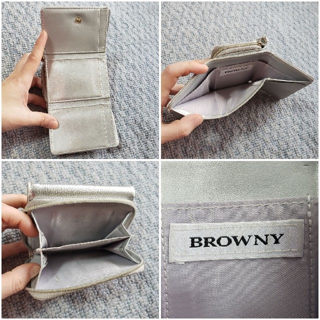 BROWNY(ブラウニー)のBROWNYミニ折り財布 レディースのファッション小物(財布)の商品写真