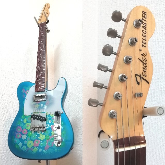 別注モデル Fender Japan TL69/HB ブルーフラワー 楽器のギター(エレキギター)の商品写真