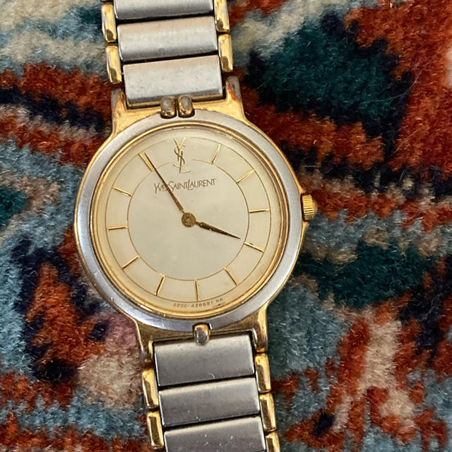 Saint Laurent(サンローラン)のイヴ・サンローラン　腕時計　ヴィンテージ レディースのファッション小物(腕時計)の商品写真