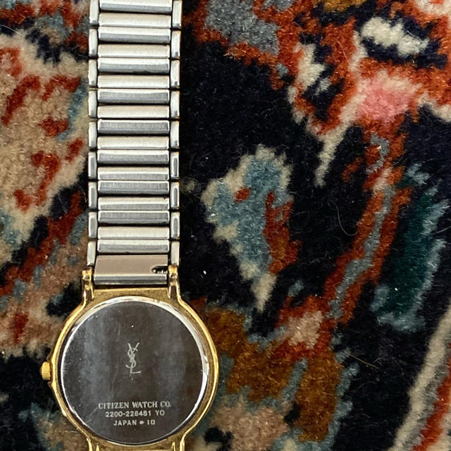 Saint Laurent(サンローラン)のイヴ・サンローラン　腕時計　ヴィンテージ レディースのファッション小物(腕時計)の商品写真