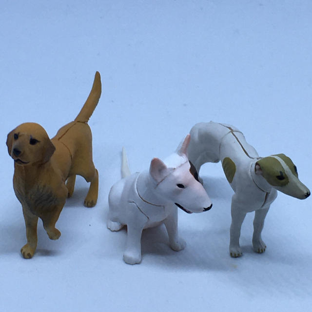 海洋堂(カイヨウドウ)のチョコエッグペット　動物　犬 ハンドメイドのおもちゃ(フィギュア)の商品写真
