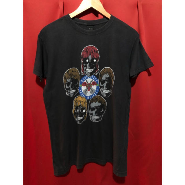 Pledge(プレッジ)のPledge Oasis × Guns N' Roses Tシャツ 日本製 レア メンズのトップス(Tシャツ/カットソー(半袖/袖なし))の商品写真