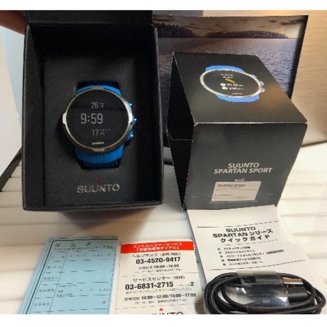 SUUNTO(スント)の【新品未使用】スント スパルタン スポーツ ト ブルー[日本正規品]  スポーツ/アウトドアのランニング(その他)の商品写真