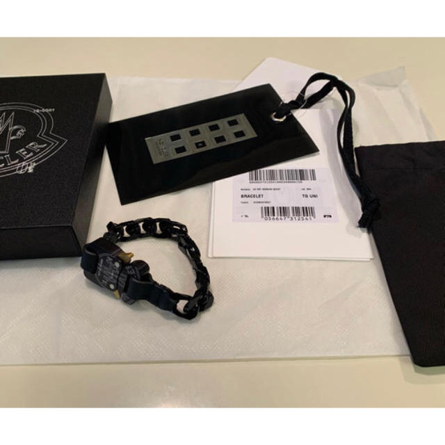 アリクス モンクレール ブレスレット ALYX moncler 黒 新品