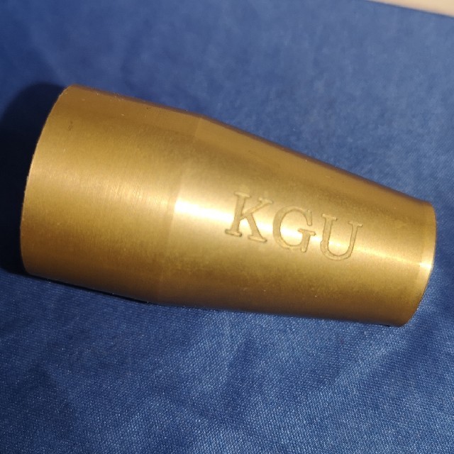 KGU BRASS トランペットマウスピースブースター RAW BRASS