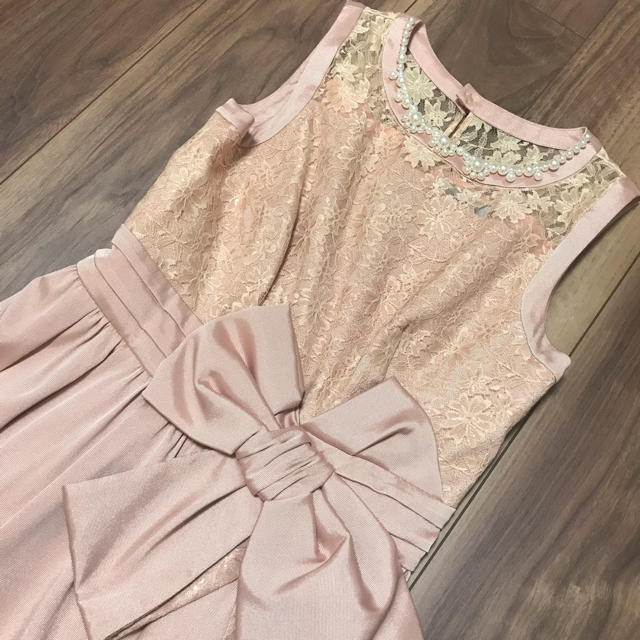 Rirandture(リランドチュール)のリランドチュール　ドレス　ピンク レディースのフォーマル/ドレス(ミディアムドレス)の商品写真