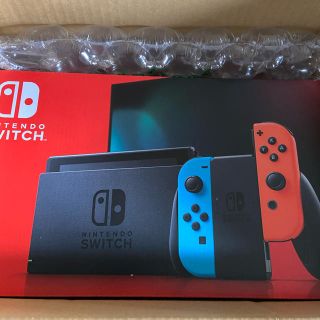 ニンテンドウ(任天堂)のNintendo Switch JOY-CON(L) ネオンブルー/(R) ネオ(家庭用ゲーム機本体)