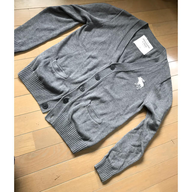 Abercrombie&Fitch(アバクロンビーアンドフィッチ)の☆アバクロ☆カーディガン［L］ メンズのトップス(カーディガン)の商品写真