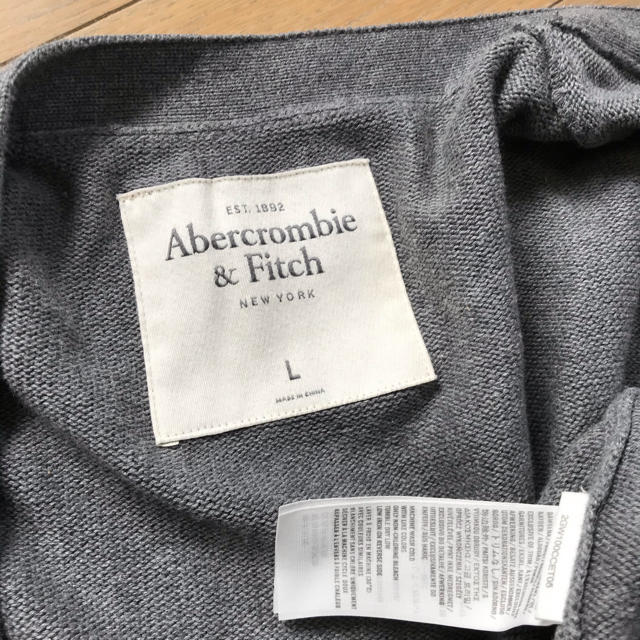 Abercrombie&Fitch(アバクロンビーアンドフィッチ)の☆アバクロ☆カーディガン［L］ メンズのトップス(カーディガン)の商品写真