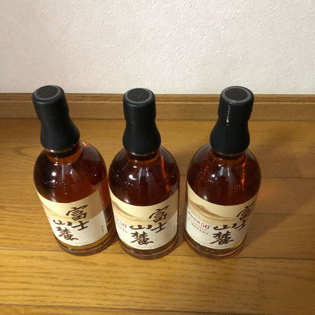 富士山麓 樽熟原酒50度 ウィスキー 700ml 3本セット