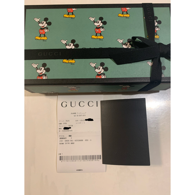 Gucci - グッチ Disney ミッキー コラボ限定 ウォレット長財布の通販