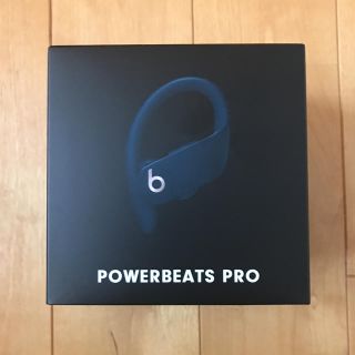 ビーツバイドクタードレ(Beats by Dr Dre)のpowerbeats pro ネイビー(ヘッドフォン/イヤフォン)