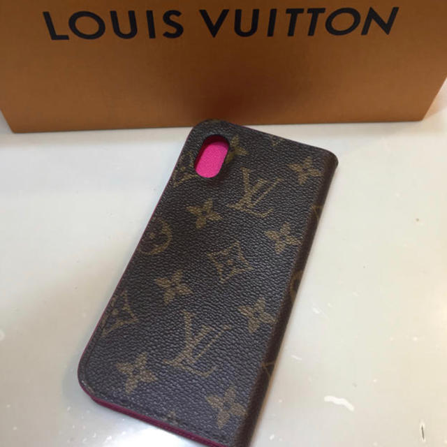 LOUIS VUITTON - ルイヴィトン i-phone X XS フォリオ スマホケース 手帳型の通販