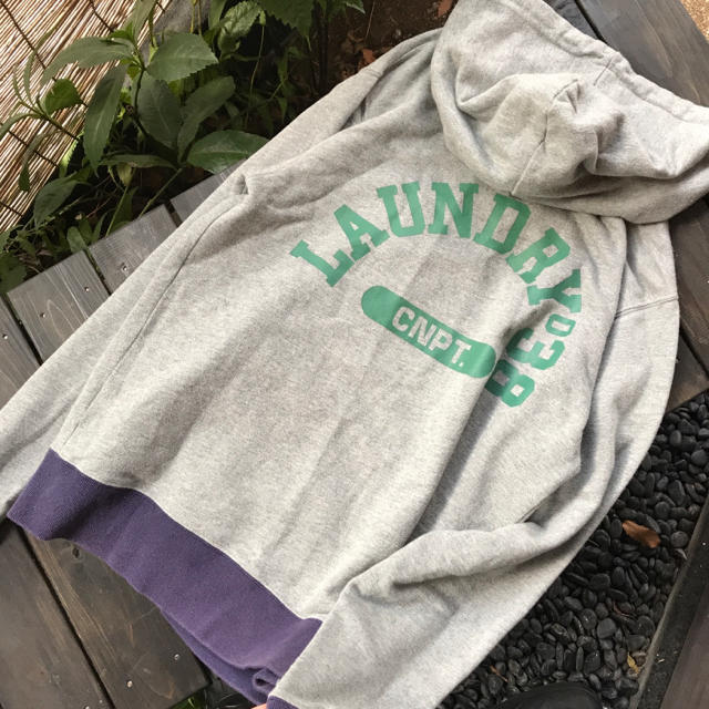 LAUNDRY(ランドリー)のみかりん様専用！ランドリー  Landry パーカー グレー ジップアップ  S メンズのトップス(パーカー)の商品写真