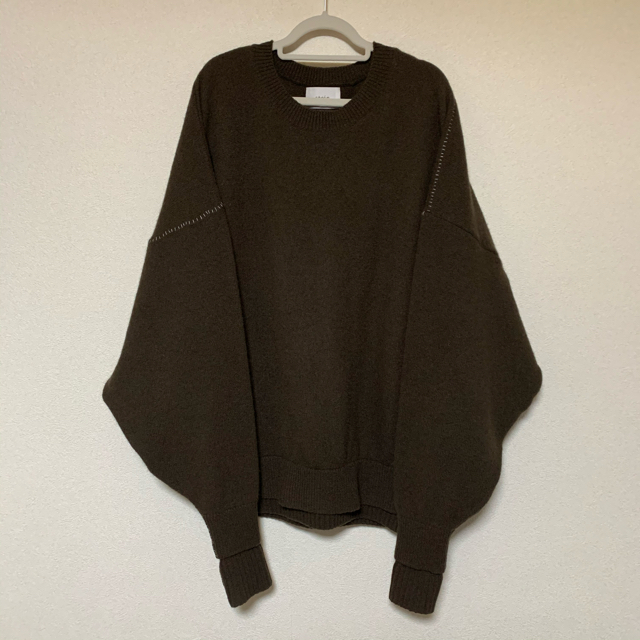 stein 18aw OVERSIZED DOUBLE KNIT LS 1
