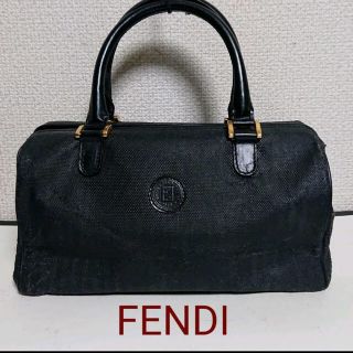 フェンディ(FENDI)のFENDI バック　ミニボストン　劣化有り(ハンドバッグ)