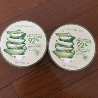 ネイチャーリパブリック(NATURE REPUBLIC)のnature republic soothing gel アロエ 2個セット(ボディクリーム)