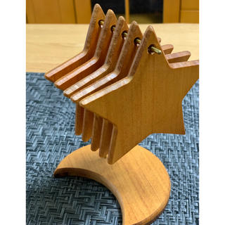 木製コースター　ミンネ　ハンドメイド(テーブル用品)