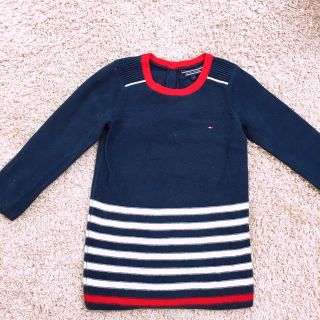 トミーヒルフィガー(TOMMY HILFIGER)のトミーヒルフィガー　ベビーニットワンピース(ワンピース)