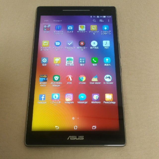 ASUS(エイスース)のASUS製8インチタブレットZenPad 8.0 P024 Z380KLブラック スマホ/家電/カメラのPC/タブレット(タブレット)の商品写真