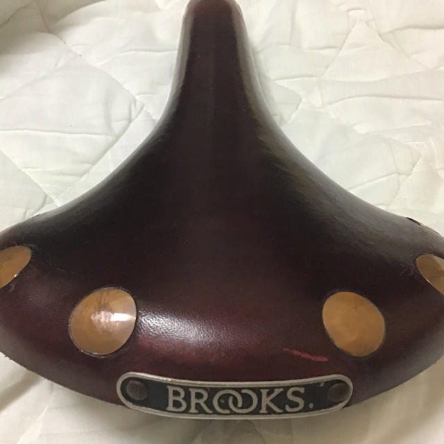 Brooks(ブルックス)のブルックス　サドル　Brooks ブラウン　プロフェッショナル　ブロンプトン スポーツ/アウトドアの自転車(パーツ)の商品写真