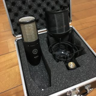 AKG P220 コンデンサーマイク おまけ付き 専用の通販 by スナフキン's