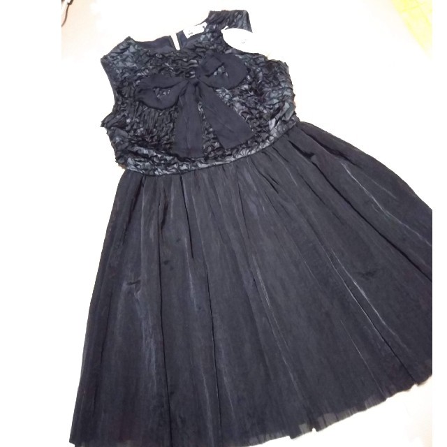 minanina様専用⭐️ブラック ワンピース  ドレス レディースのフォーマル/ドレス(ミディアムドレス)の商品写真