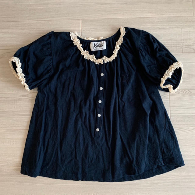 Katie(ケイティー)のKatie／MARINE GIRL puff blouse レディースのトップス(シャツ/ブラウス(半袖/袖なし))の商品写真