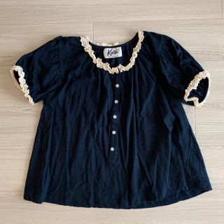 ケイティー(Katie)のKatie／MARINE GIRL puff blouse(シャツ/ブラウス(半袖/袖なし))