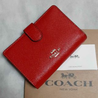 コーチ(COACH)の【新品】コーチ COACH 二つ折り財布  F11484(財布)