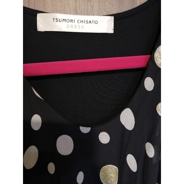 TSUMORI CHISATO(ツモリチサト)のツモリチサト　ドレスライン　シルク　TSUMORI CHISATO　ワンピース レディースのワンピース(ミニワンピース)の商品写真