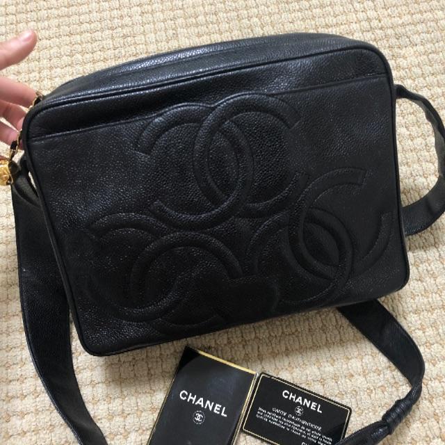 クリスマス特集2022 CHANEL - シャネル キャビア ショルダー バッグ ... 売り切りsale☆ CHANEL アイコン ニット ショルダーバッグ